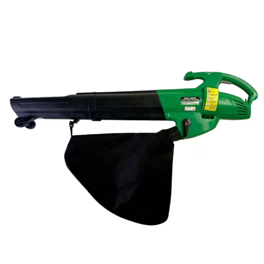 Soprador e Aspirador de Folhas 3000W Elétrico Garthen GSS-3000