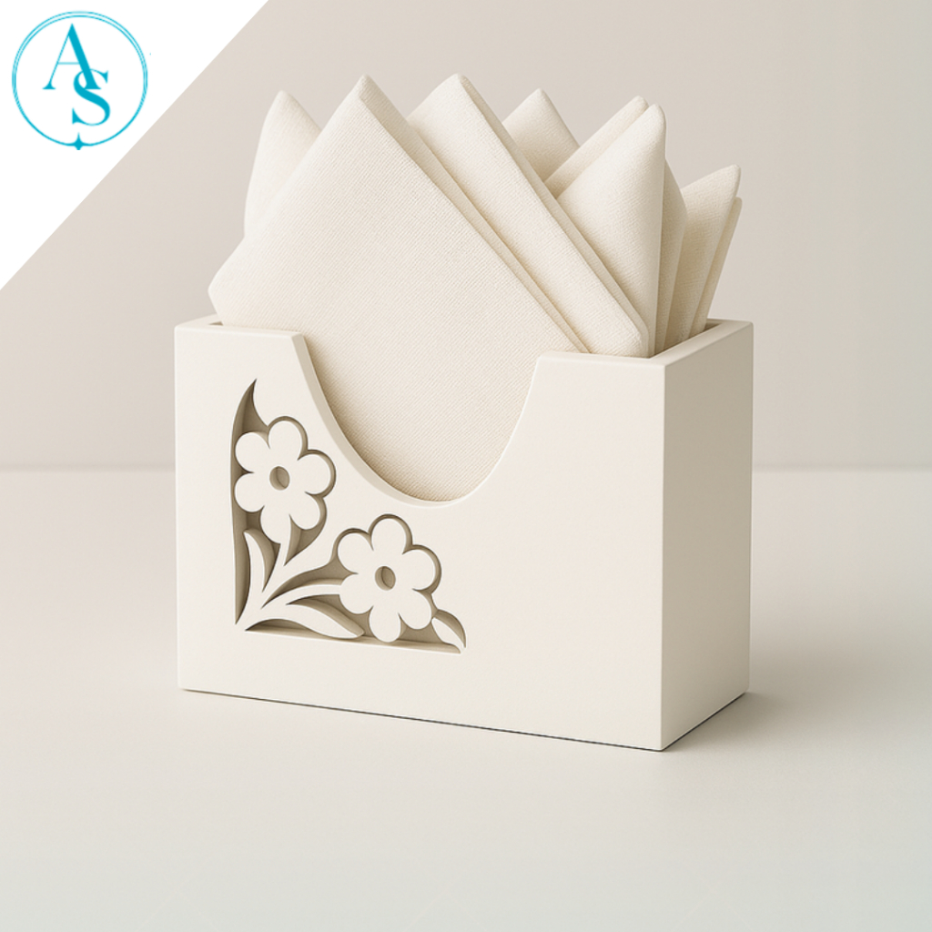 Porta Guardanapos Em MDF Decoração Centro de Mesa