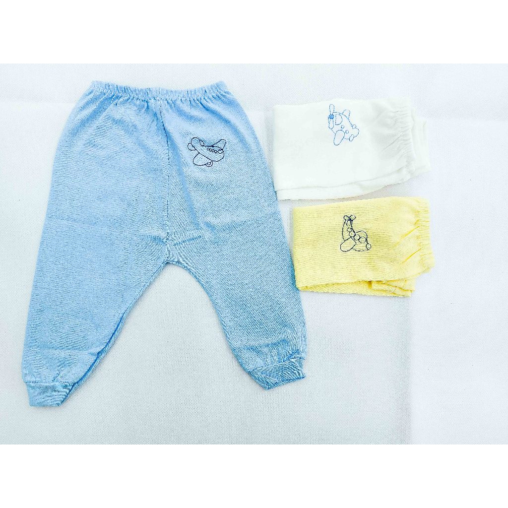 Kit com 03 Mijões Bordados Sortidos – Surpresa Baby – Ref.:10209