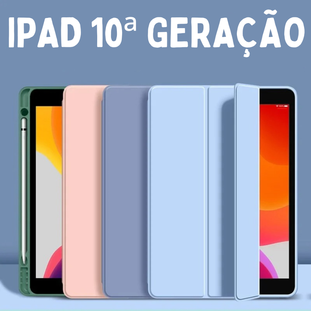 Capa Case Para iPad 10. Geração 10.9 Polegadas Capinha