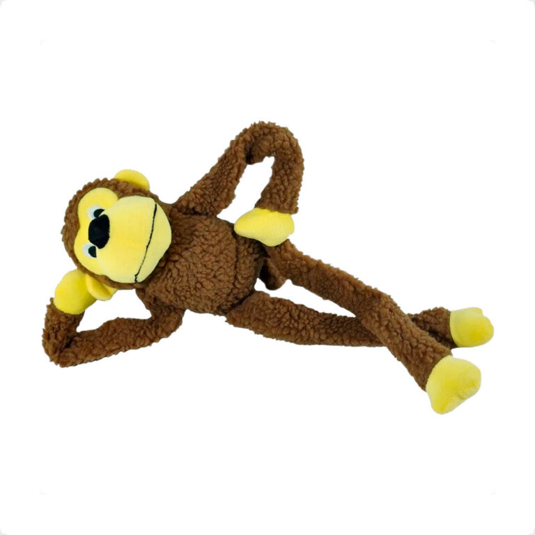 Brinquedo Pelúcia Macaco Apito Sonoro – Tam
