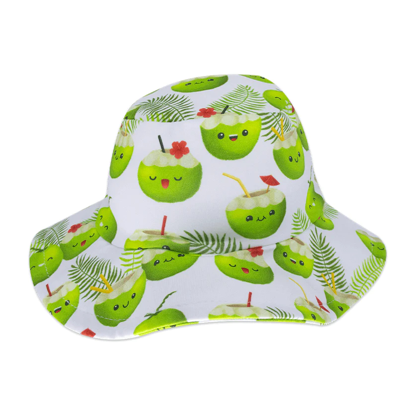 Chapéu Bebê Praia Coconut MiniBoo Proteção Solar 50+
