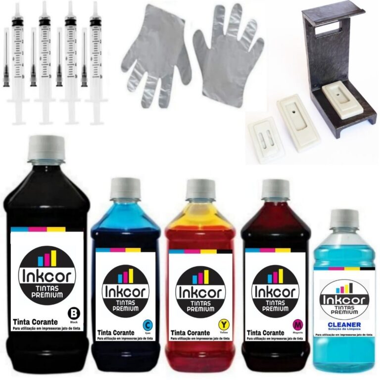 Kit Recarga Impressora 2874 Compativel com Cartuch
