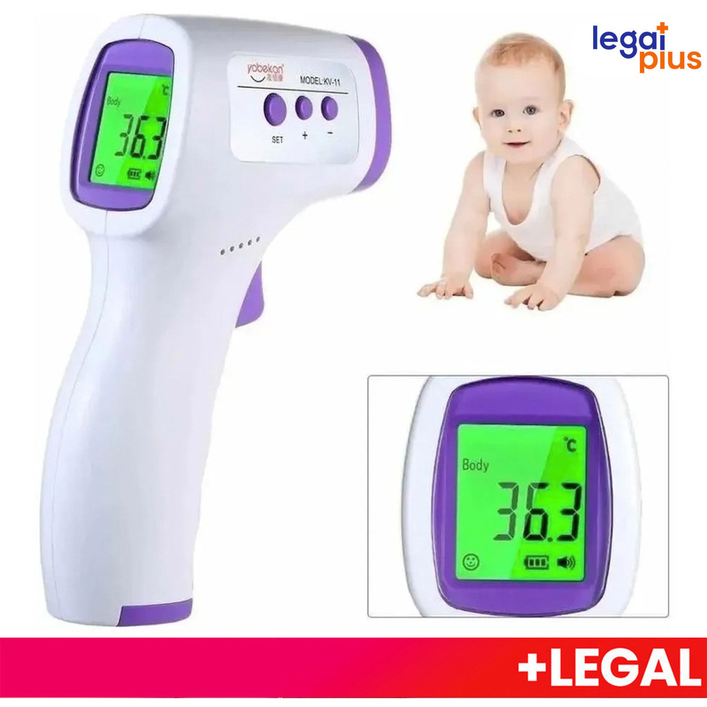 Medição de temperatura corporal do bebê temperatura portátil digital segunda temperatura arma termôm