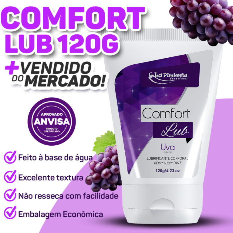 LUBRIFICANTE COMFORT 120 TOQUE SUAVE PARA UM DIA C