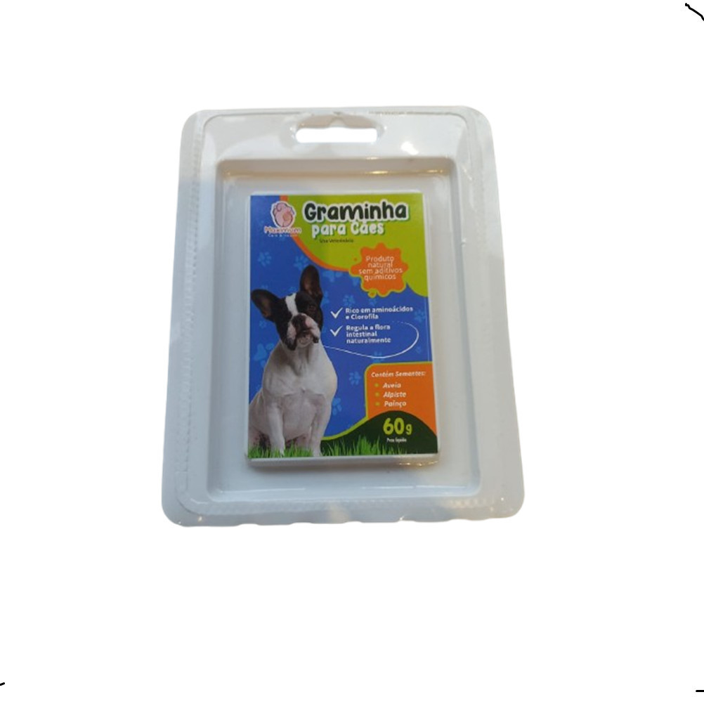 Graminha Para Cães Grama Eliminação Pelos Digestão Saudável