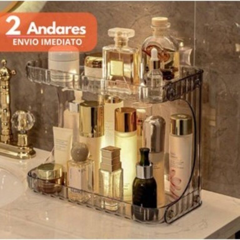 Organizador Prateleira Diamante Acrílico Porta Ma