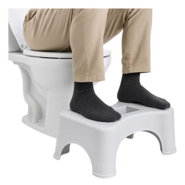 Apoio Banquinho de Cócoras Postura Ajustada Para 