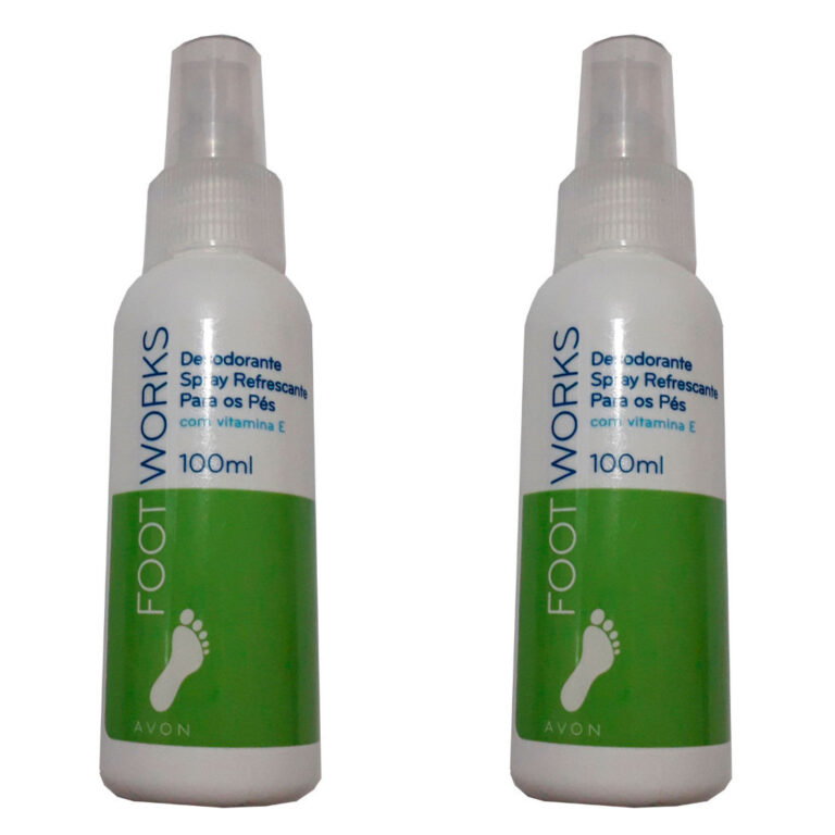 Kit Desodorante Spray Refrescante Para os Pés Foo