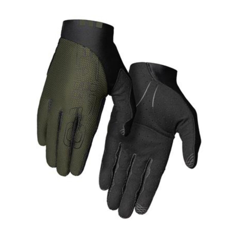 Luva Ciclismo Giro Trixter Verde Oliva Tamanho GG