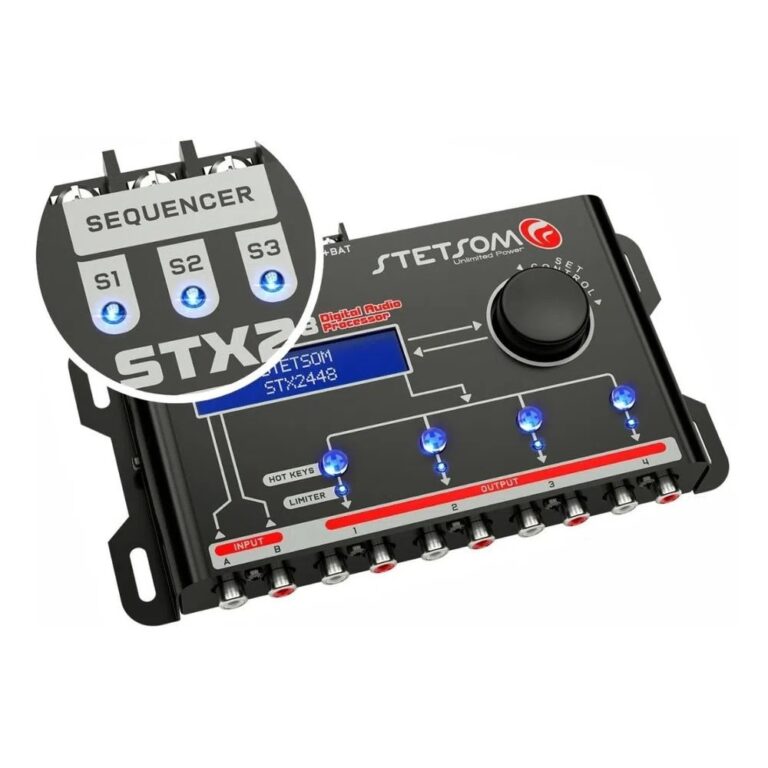 Processador De Audio Digital Equalizado 2448 Stx24