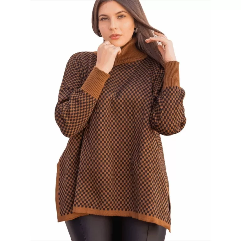 Kimono Poncho Pala em Tricô Lindo Lançamento Mod