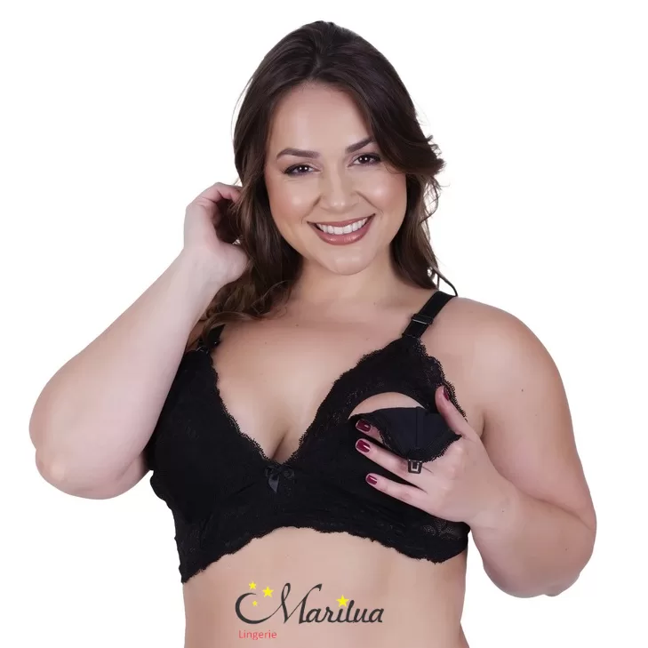 Sutiã Amamentação Plus Size Click Frontal | Ren