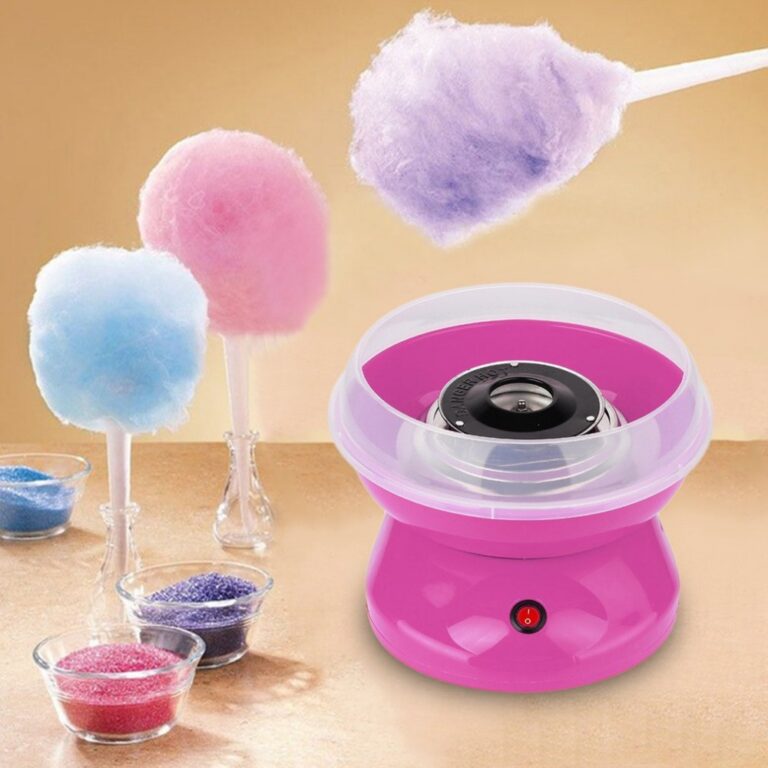 Máquina De Algodão Doce Portátil Elétrica Para