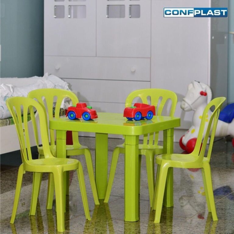 Kit Mesa Mesinha Infantil Desmontável + Cadeira P