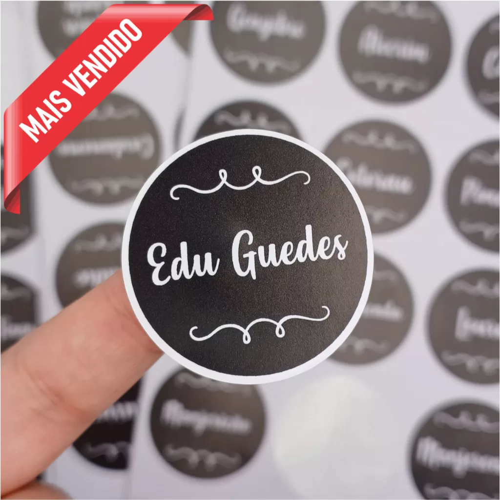 36 Etiquetas para Potes de Condimentos Temperos Mantimentos 3,8×3,8cm