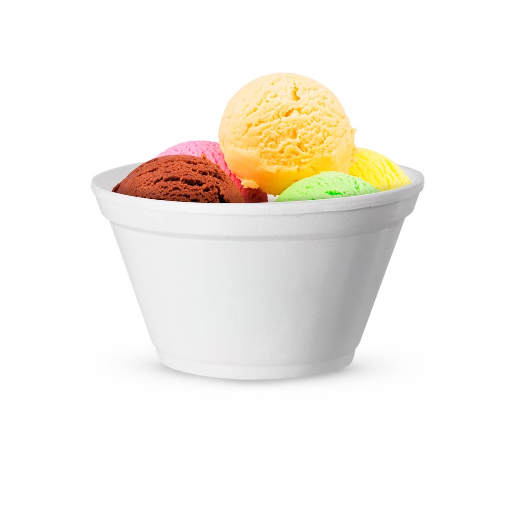 Pote Isopor EPS 180ml PT-180 Copobras 50und