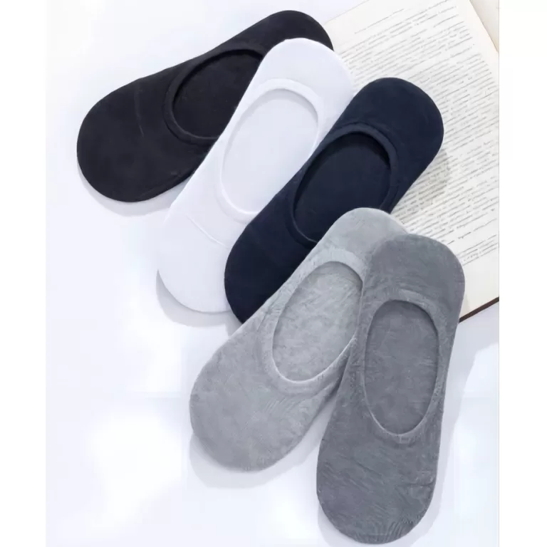 Kit 10 Pares de Meia Invisível Masculina Mesclada