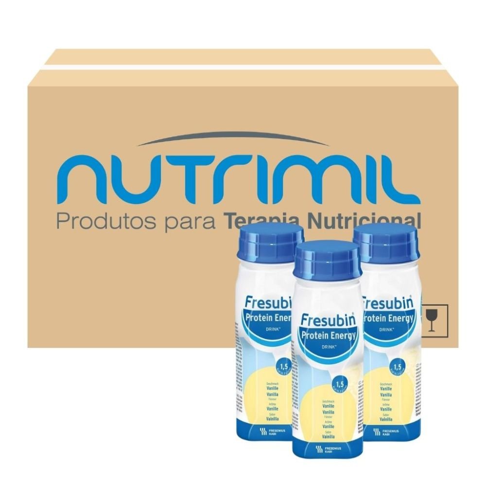 Fresubin Protein energy drink Baunilha 200ml – Kit com 8 unidades