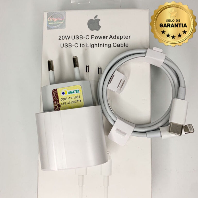 Carregador de Iphone Original Turbo iPhone 11 12 1