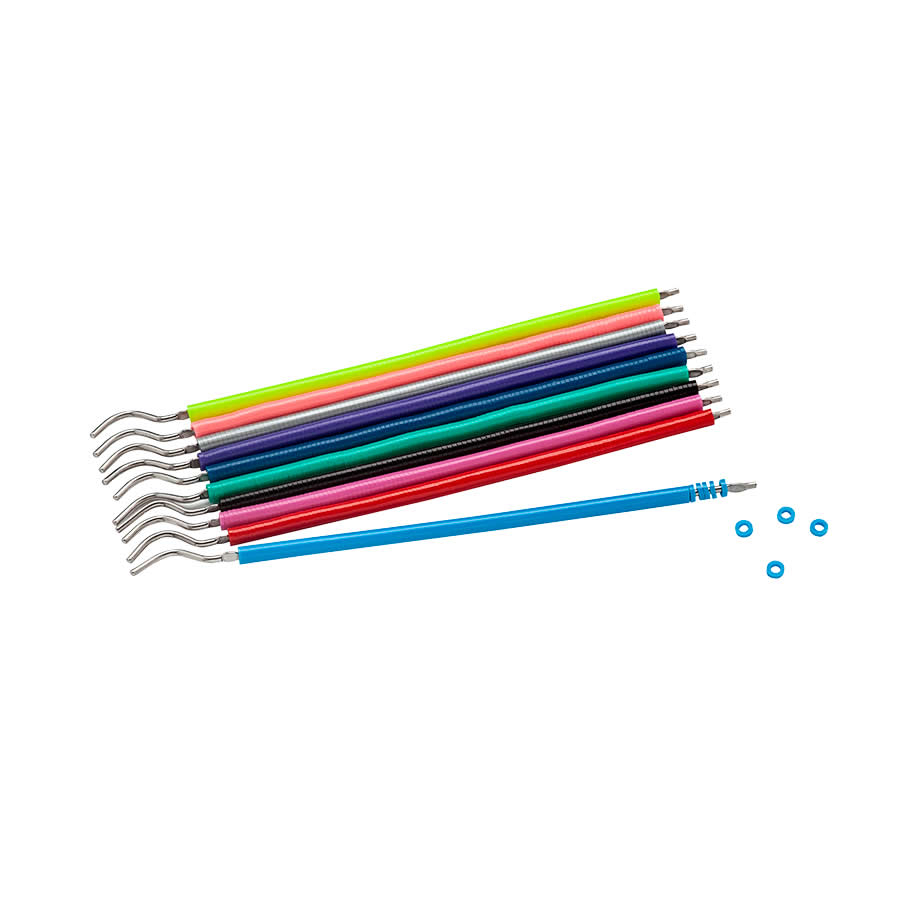 Borrachinhas para aparelho ortodôntico (1 palito) você escolhe a cor/ Liguinha Para Aparelho / Benga