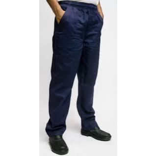 Calça de Brim Reforçada Para Trabalho