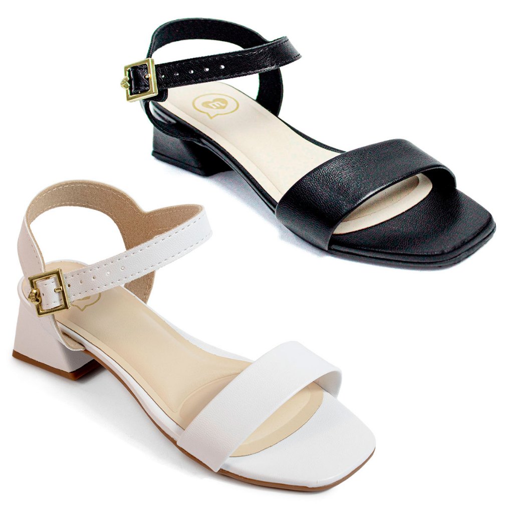 Sandália Molekinha Infantil Menina Salto Fivela 2347.100