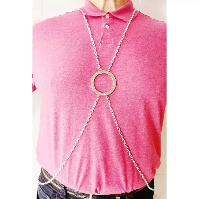 Harness  Corrente Biju Metal –  Artesanal &#
