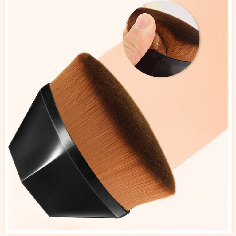 10 Pincel De Maquilhagem De Base Plana Mágica Cor