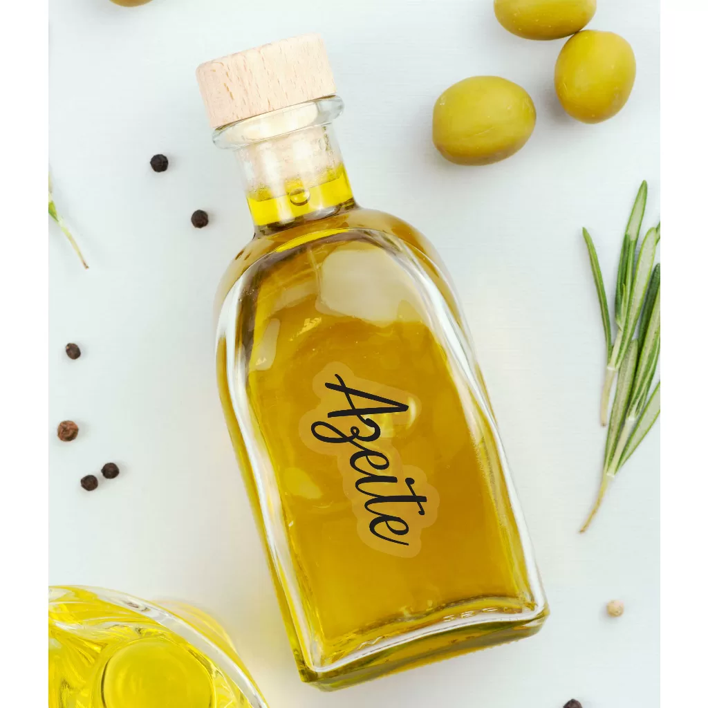 Etiquetas Transparentes Para Temperos Líquidos