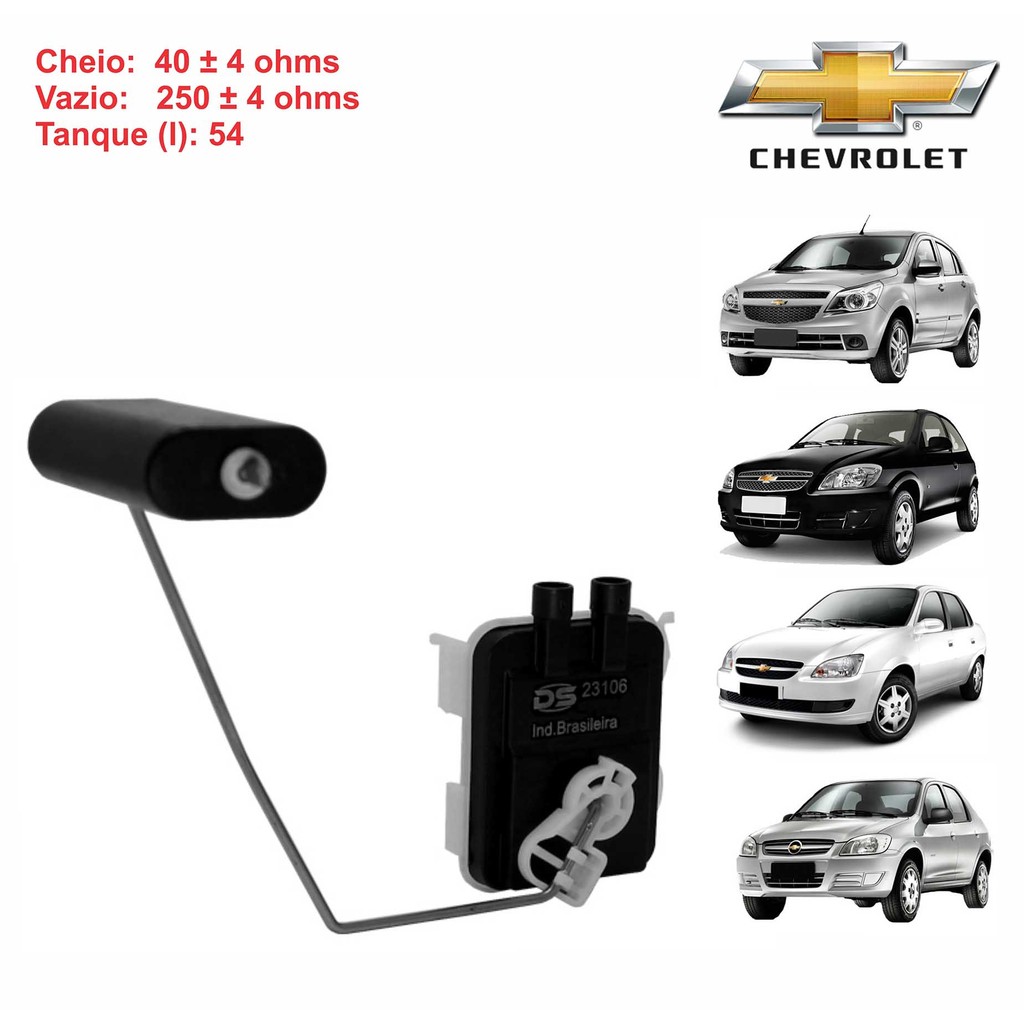 SENSOR NIVEL COMBUSTIVEL GM AGILE CELTA CLASSIC DS23106