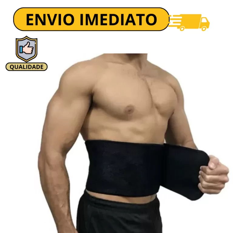 cinta abdominal masculina feminina reduz gordura c