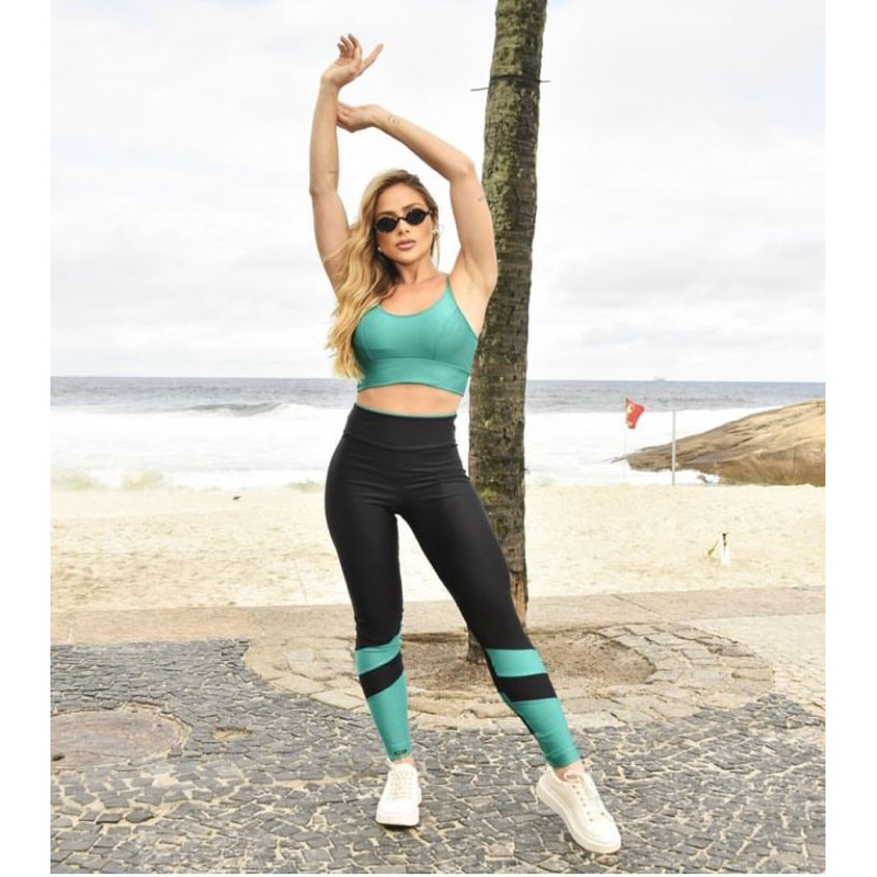 Conjunto K2b Academia Cintura Alta