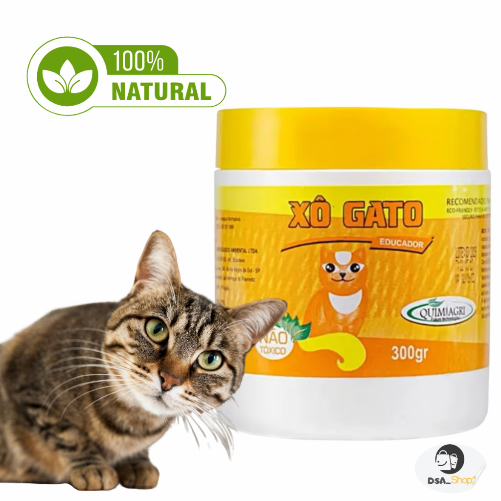 Xo Gato Granulado Repelente 300g Espanta Gato
