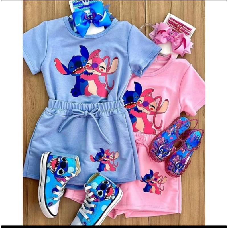 CONJUNTO STITCH SUMMER.