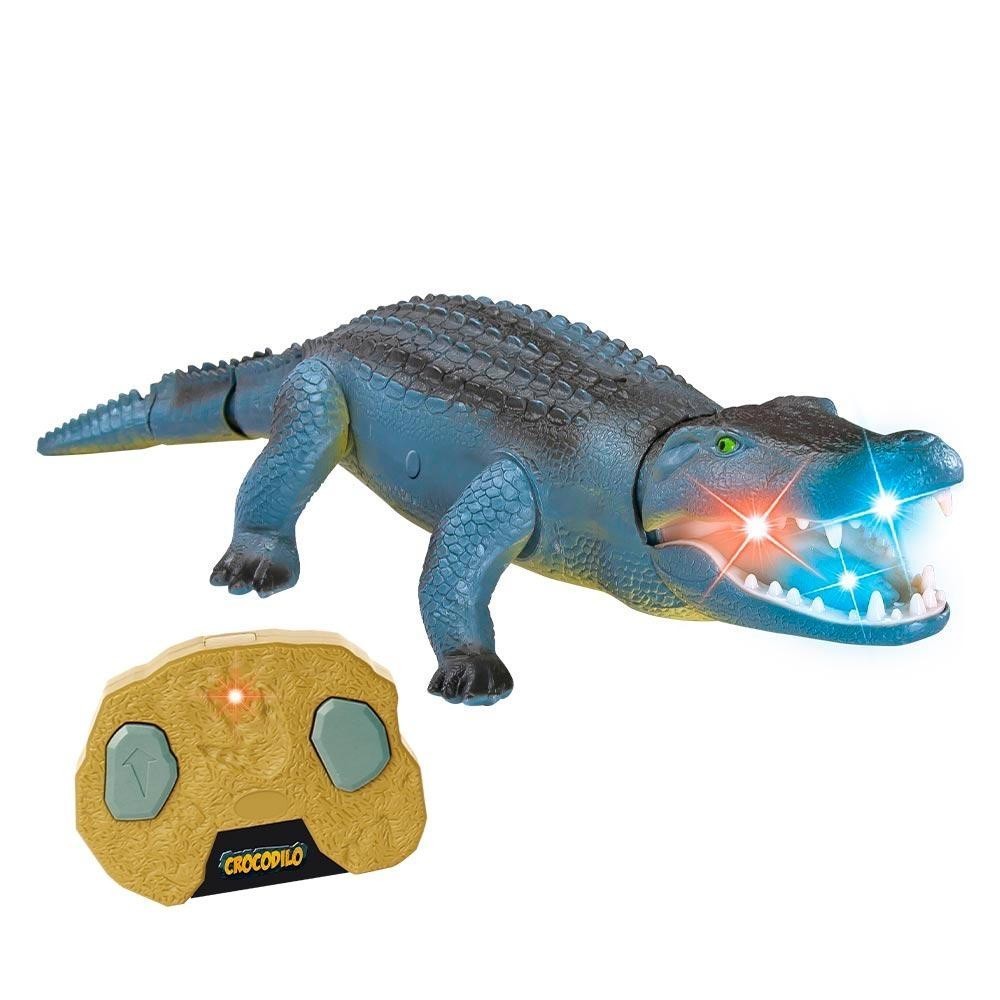 Brinquedo Crocodilo Controle Remoto – Dm Toys