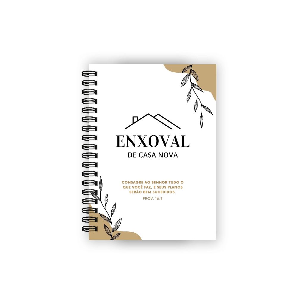 Lista Planner Enxoval para Casa – Encadernada 15 páginas