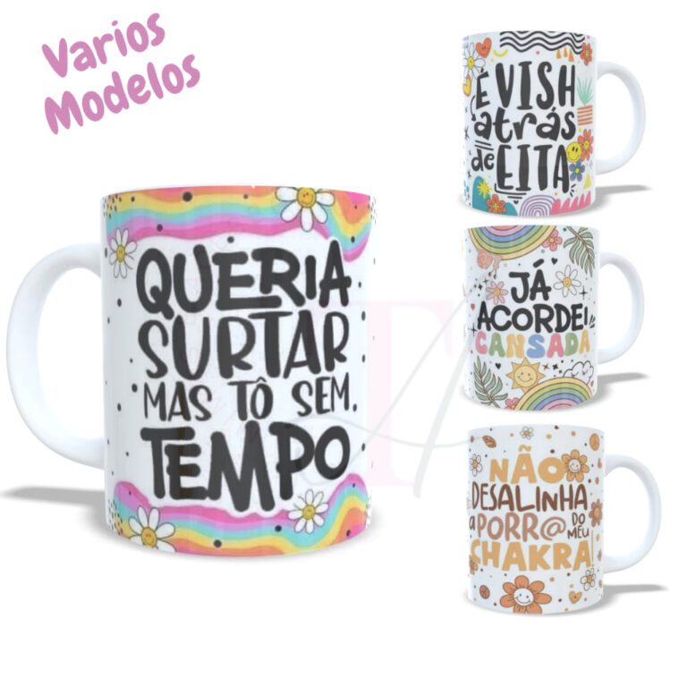 Caneca de Porcelana xícara de cerâmica Personali