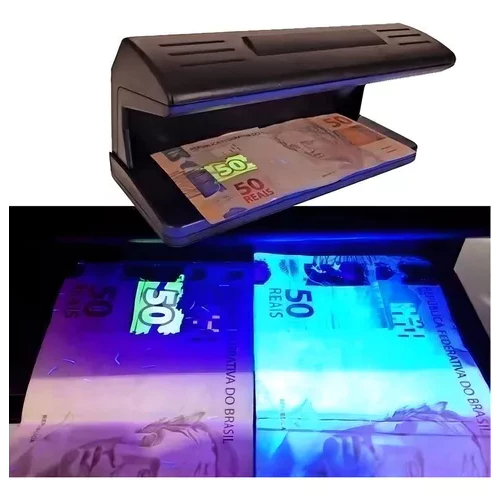 Maquina Identificadora de Nota Falsa com Luz UV  &