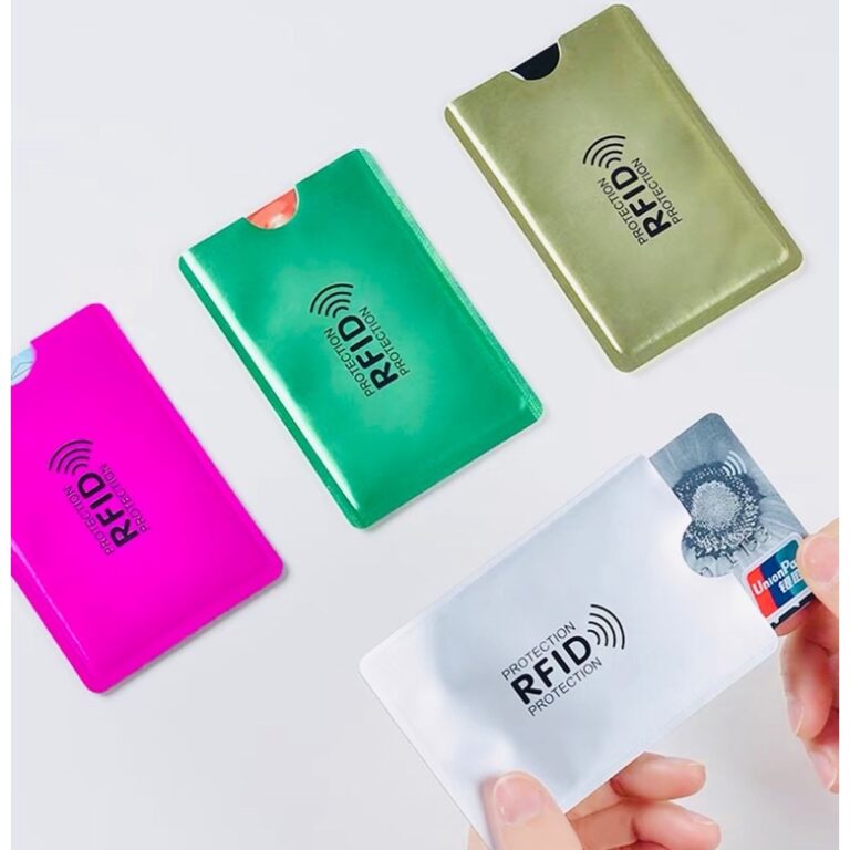 Protetor de Cartão Anti-fraude RFID Bloqueador de
