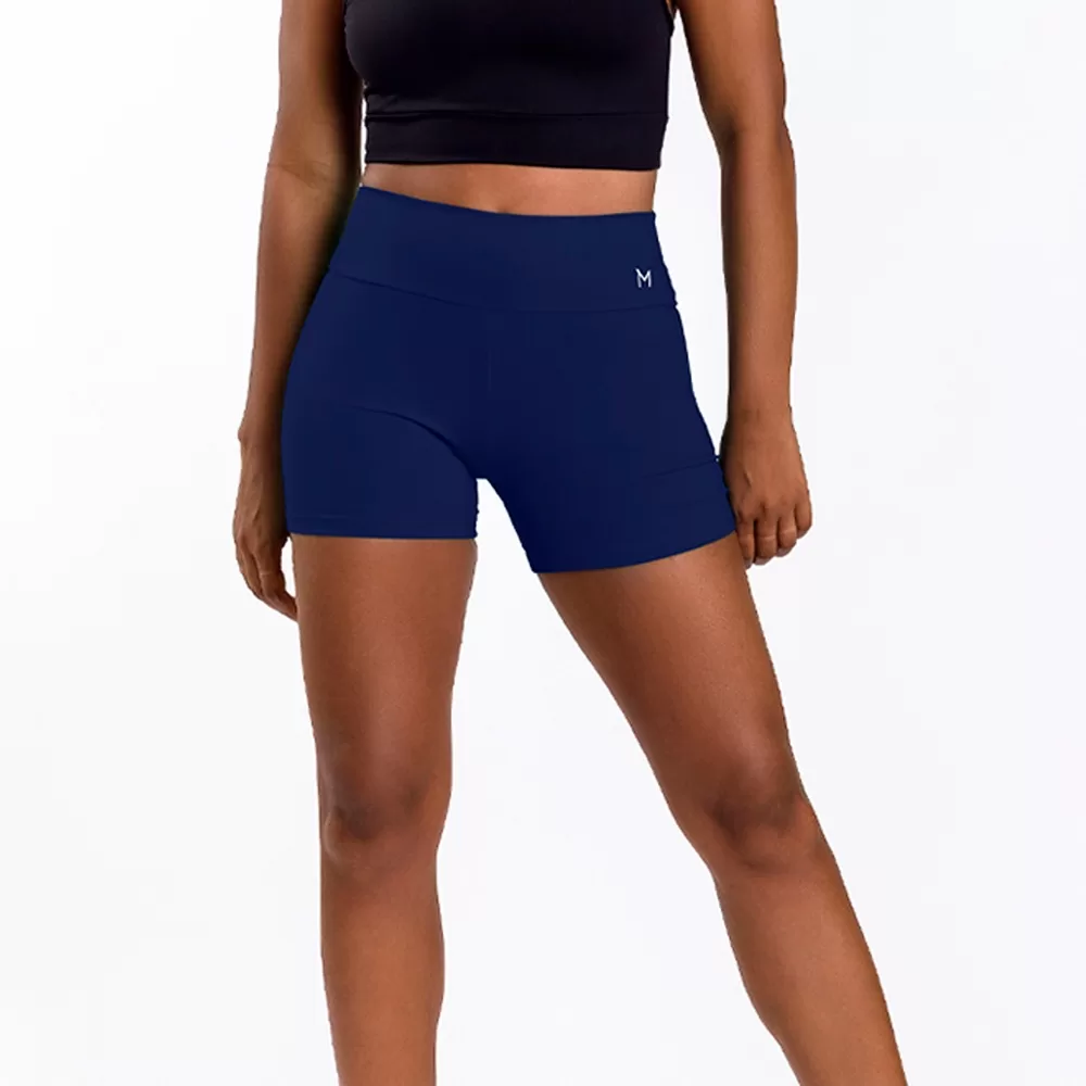 Short Feminino Massam Fitness Energy Marinho