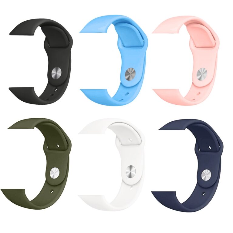 Pulseira Silicone P/ Apple Watch Iwo 38 42 44mm W2
