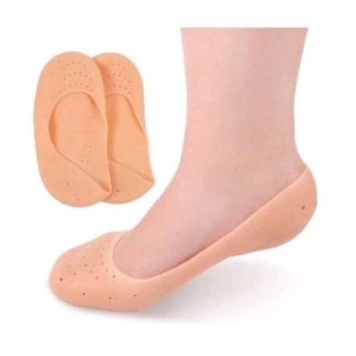 Meia Silicone Hidratante Pé Calcanhar Antiderrapa
