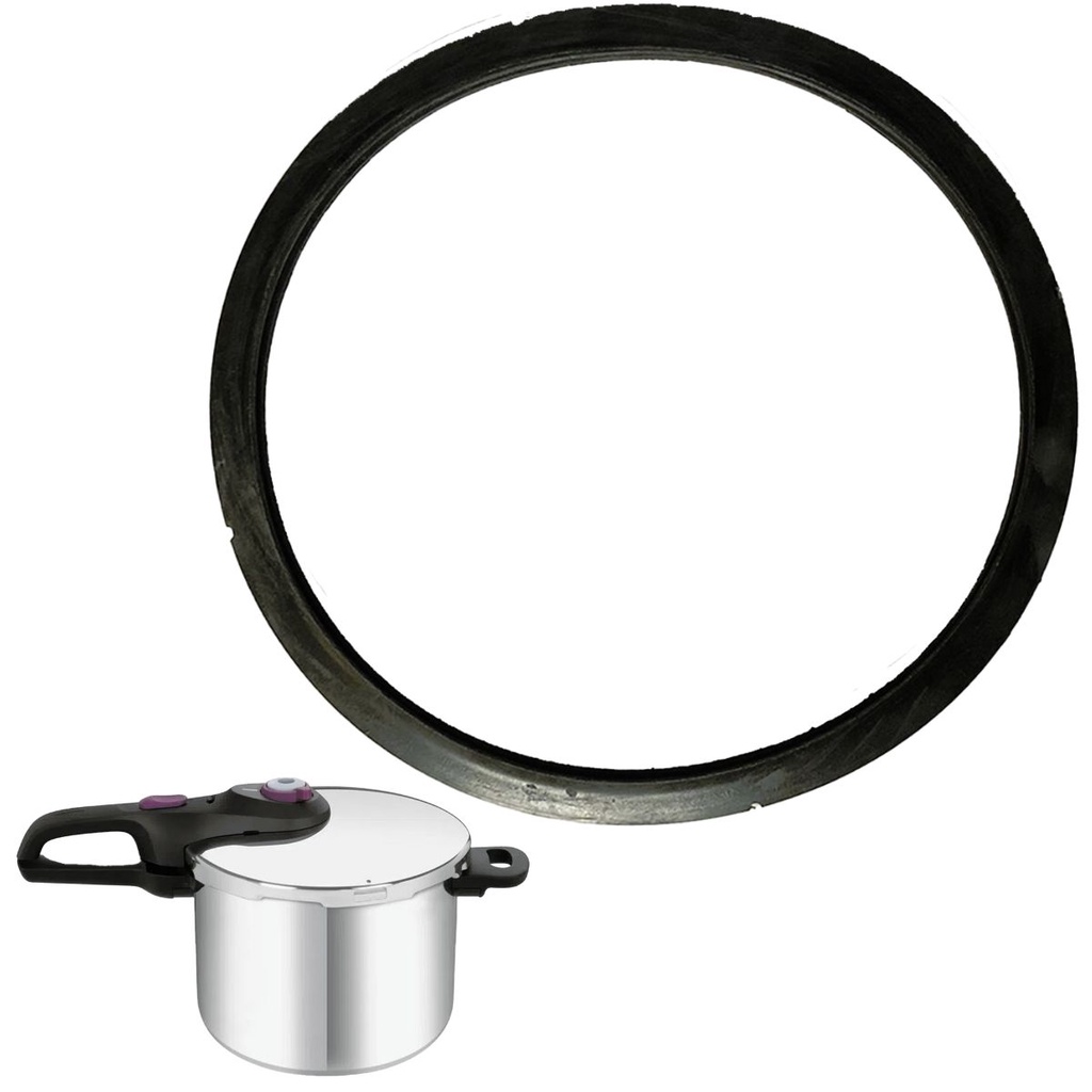 Borracha de Panela de Pressão Rochedo Inox Fechamento Externo 6 e 8 Litros 28×26
