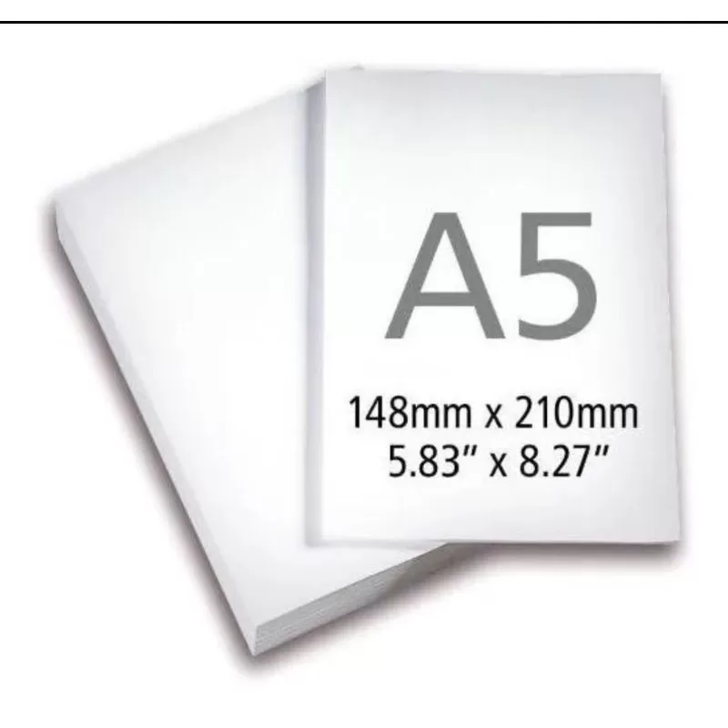 Papel Offset A5 Sulfite 75g – 100 Fls