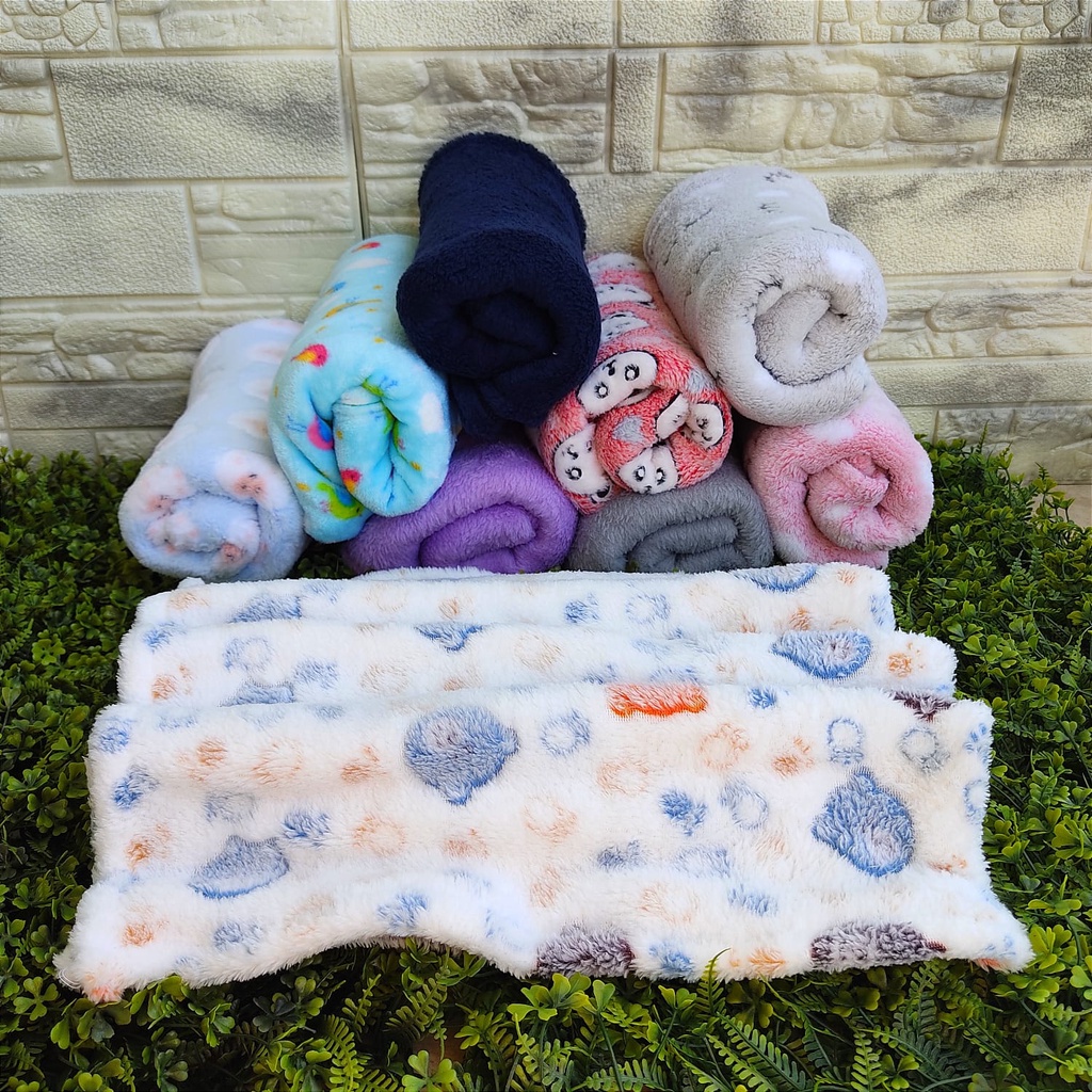 MANTINHA PARA BEBê OU PET ULTRASOFT 100X75 CM