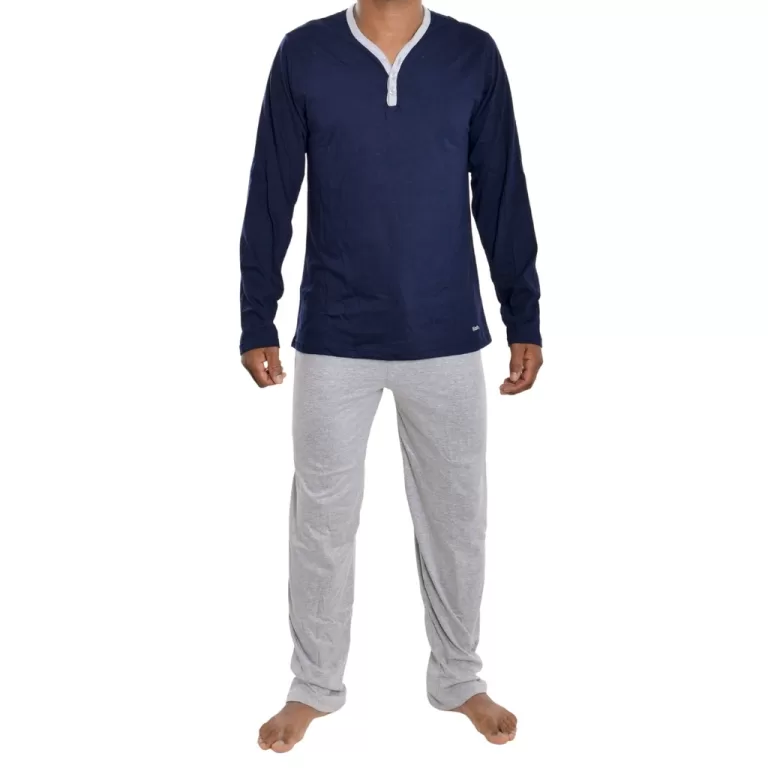 Pijama masculino em algodão para o inverno Mash