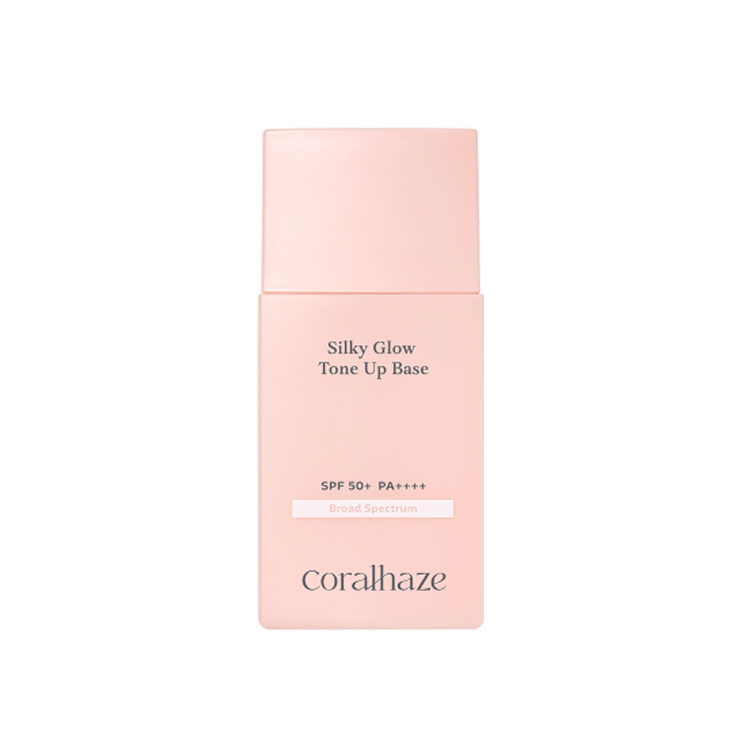[Coralhaze] Silky Glow Tone Up Base 30ml SPF 50+ PA++++