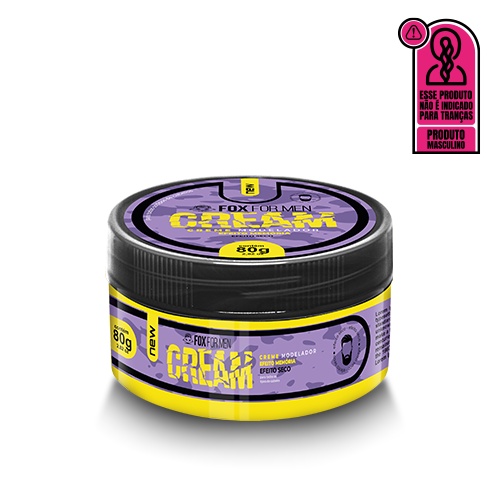 CREME MODELADOR CREM 80G – FOX FOR MEN