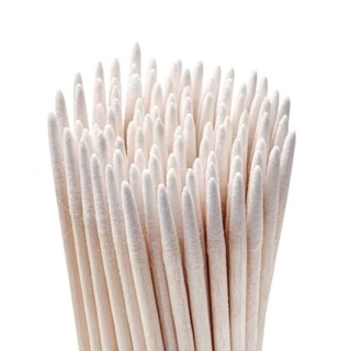 Kit 600 Palitos Com Algodão De Limpeza Alinhament
